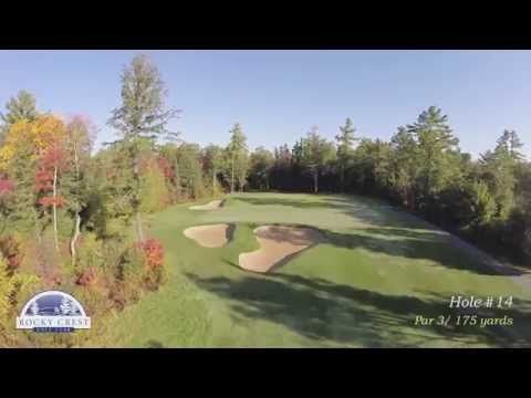 Aerial Video Tour of Rocky Crest Golf Course by realdrone.ca