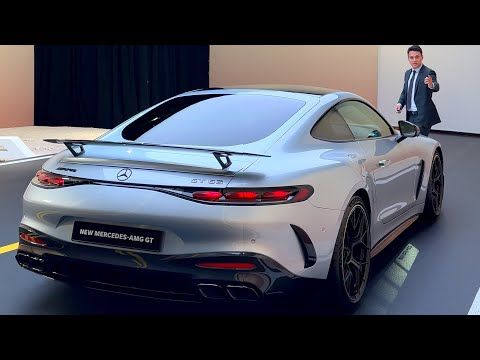 2024 Mercedes AMG GT 63 NEW - GT Coupe Review Interior Exterior