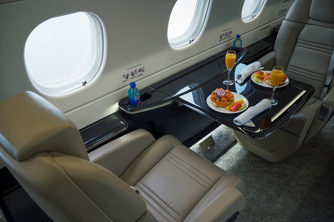 Airsprint Legacy 450 Interior Catering Sm