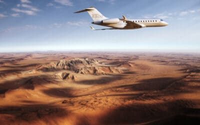 THE BRAND NEW GLOBAL 5500 FROM MONTREAL’S BOMBARDIER SETS A NEW STANDARD WITH ITS RANGE AND SPEED