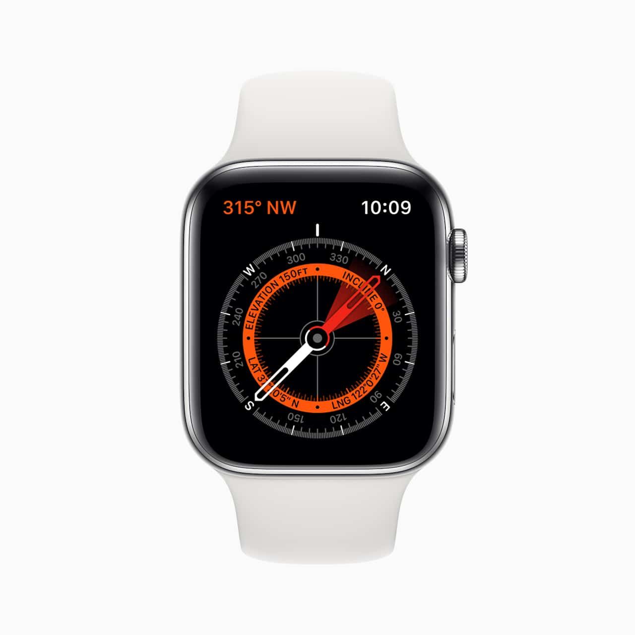 Apple Watch Series 5 Compass Screen