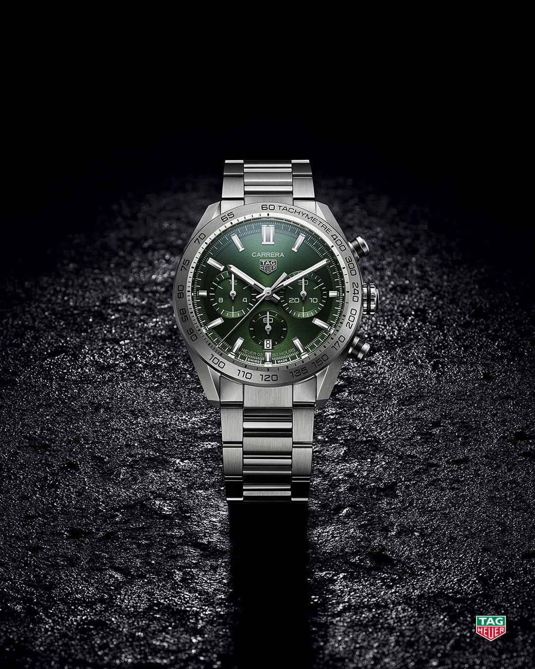 Tag Heuer Automatic Chronograph Steel Green 2