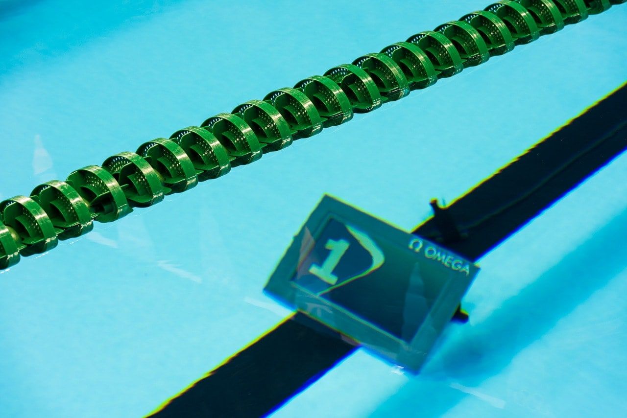 Omega Olympics Underwater Lap Counter