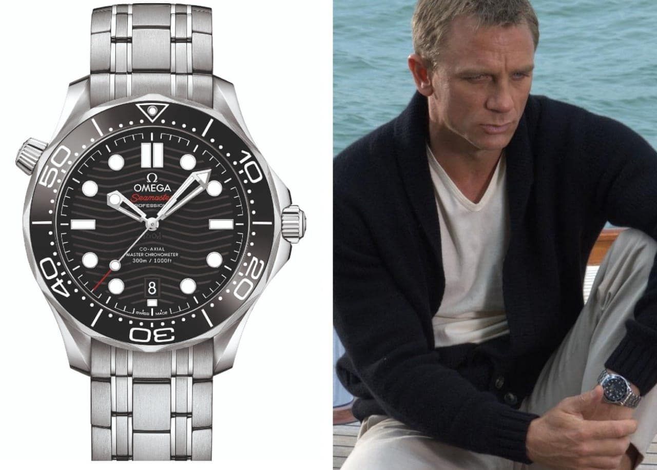 Daniel Craig Omega Seamaster Watch Regarding Luxury 2