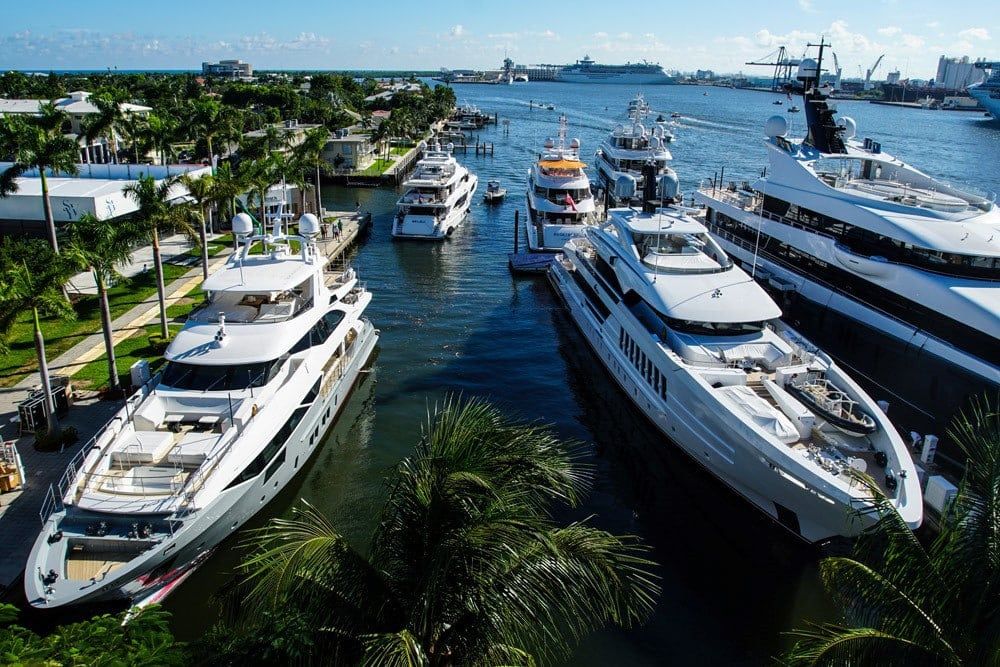 Super Yacht Village Fort Lauderdale Boat Show 2