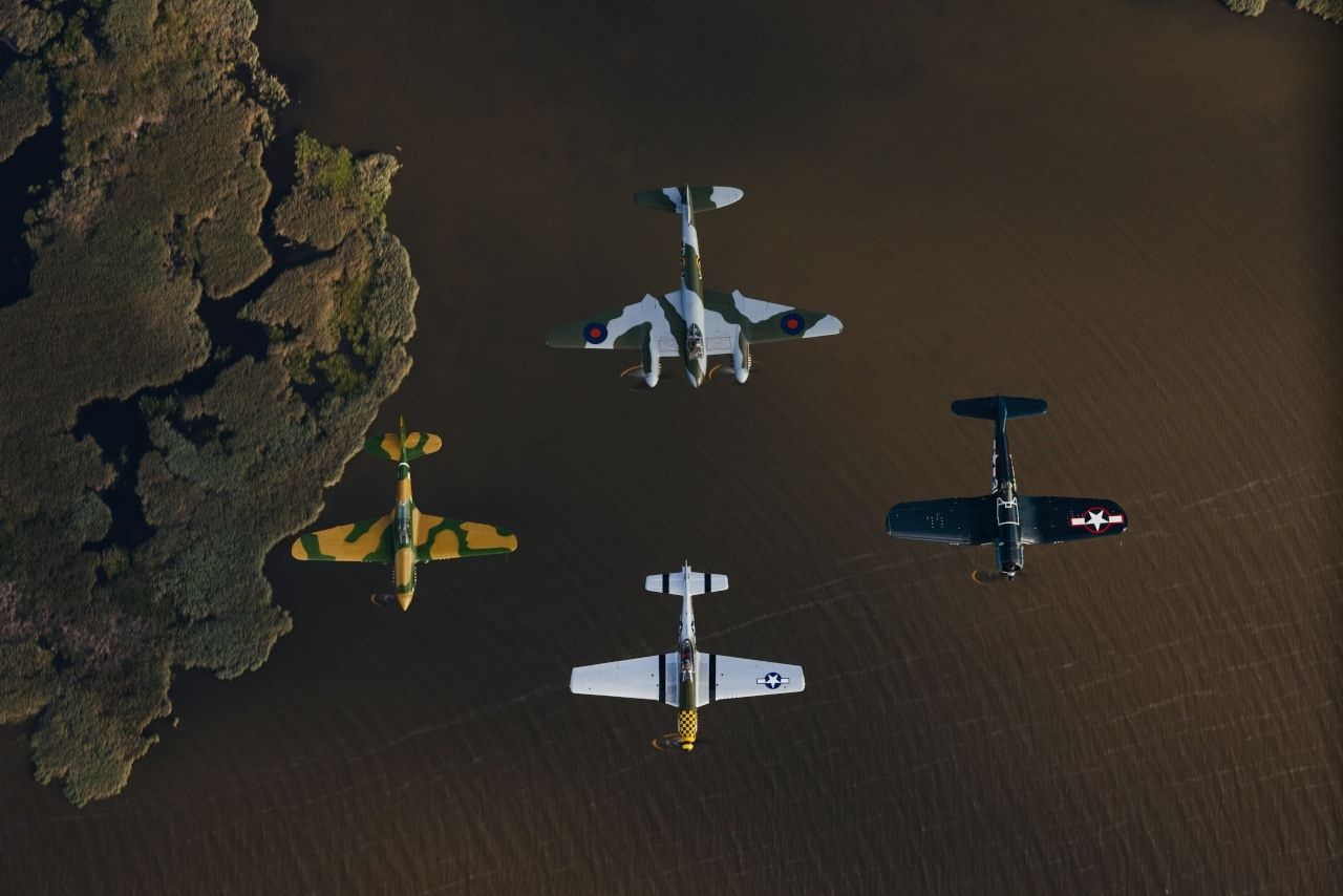 Breitling Super Avi Collection Four Legendary Planes Rgb