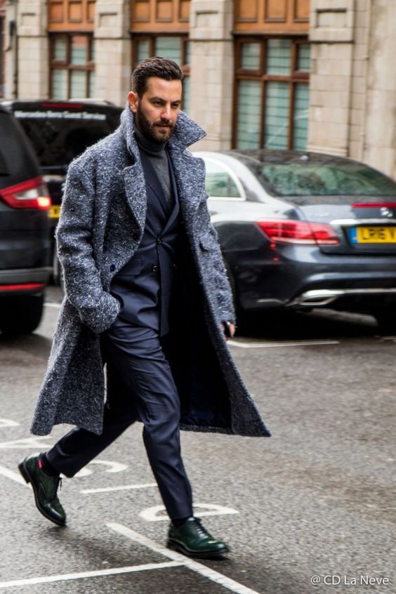 Street Style Fashion Menswear Coats For Winter Regarding