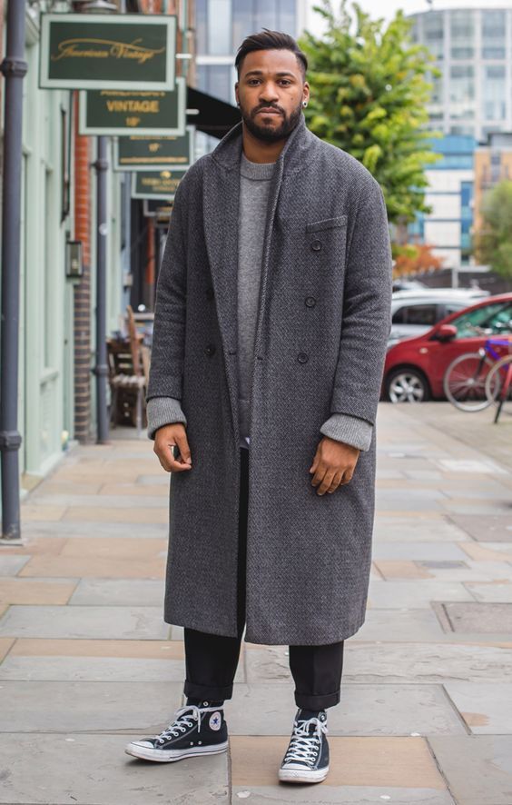Street Style Fashion Menswear Coats For Winter Regarding