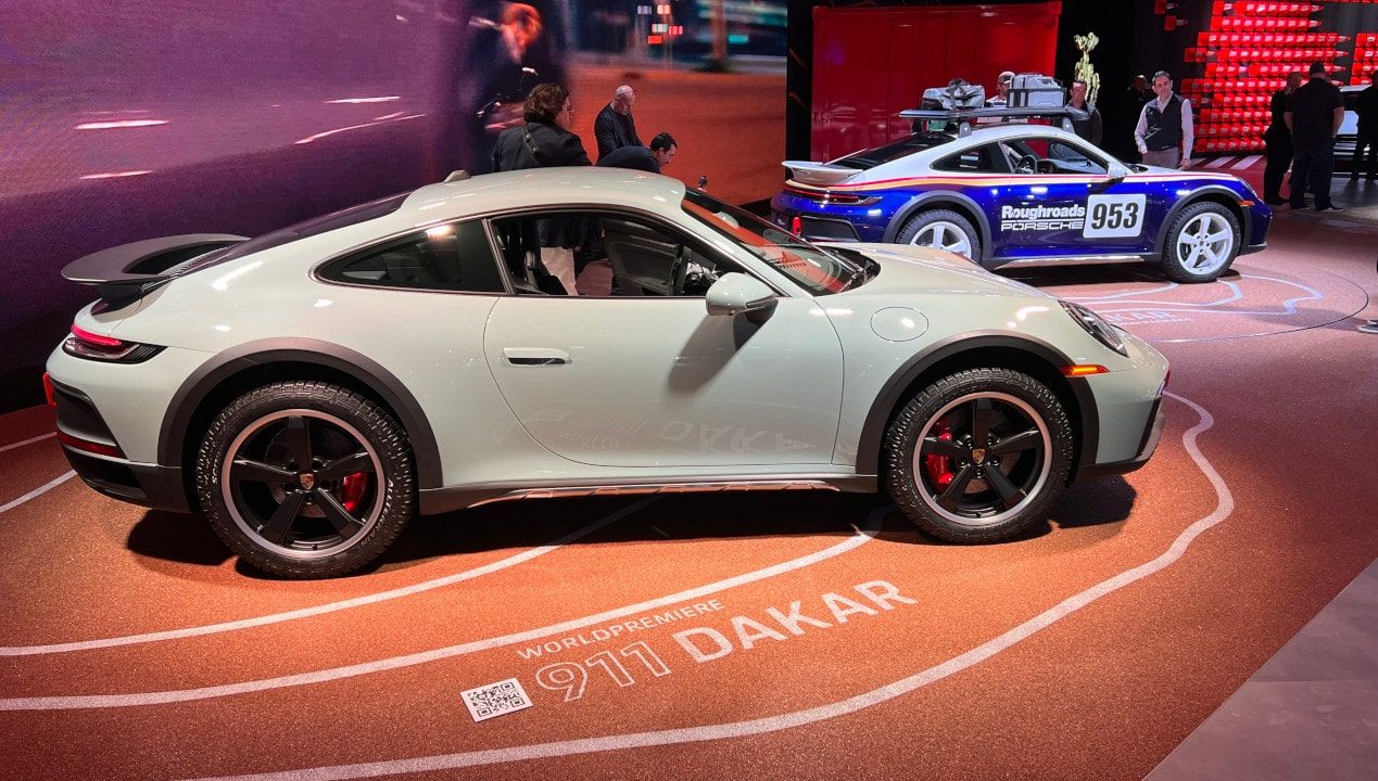 Offroad Porsche 911 Dakar is a rallyready masterpiece