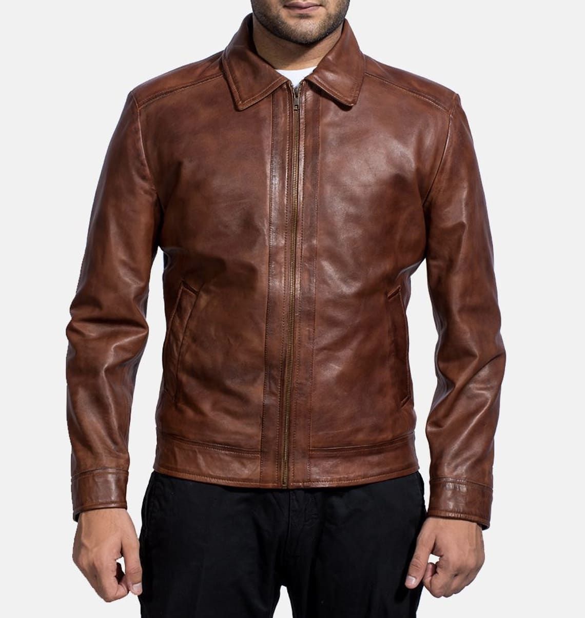 Brown Leather Jacket 7 Copy