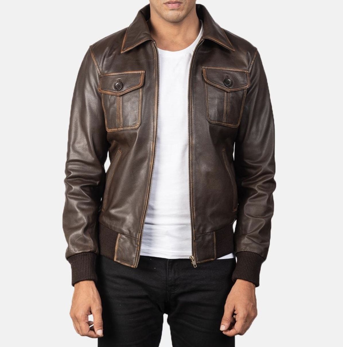 Brown Leather Jacket 9 Copy
