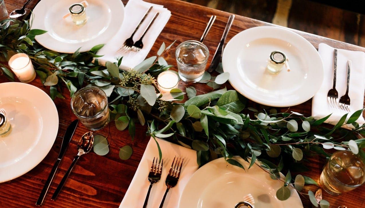 luxury wedding - fine dining